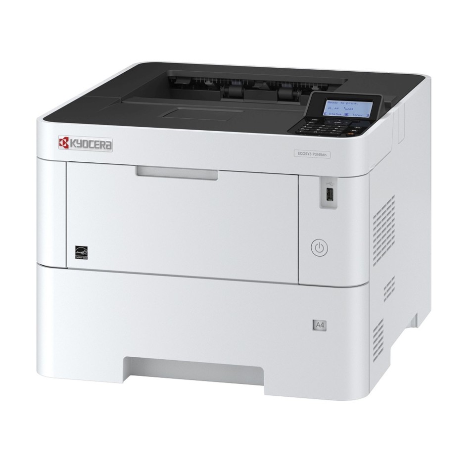 Kyocera Ecosys P3145dn 45ppm Duplex Network Monochrome Laser Printer