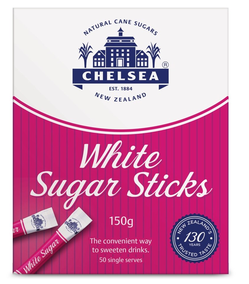 Chelsea White Sugar Sachets 3g Box 50