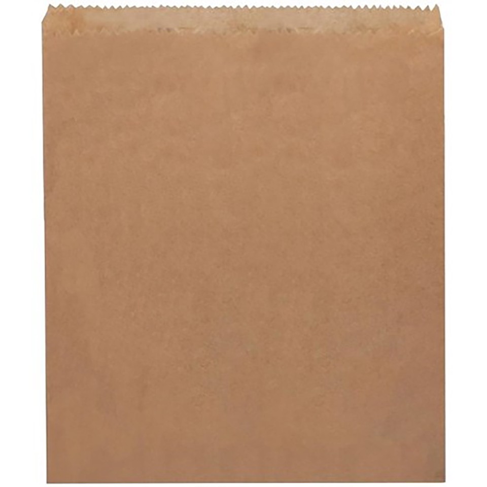 Bag Paper Flat No.7 Brown 255x300 Pack 500