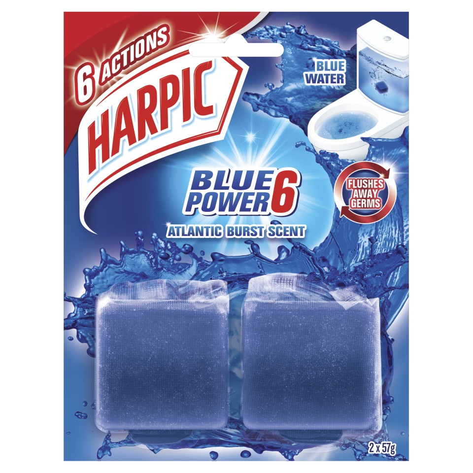 Harpic ITC Foaming Blue Power 6 Twin Pack