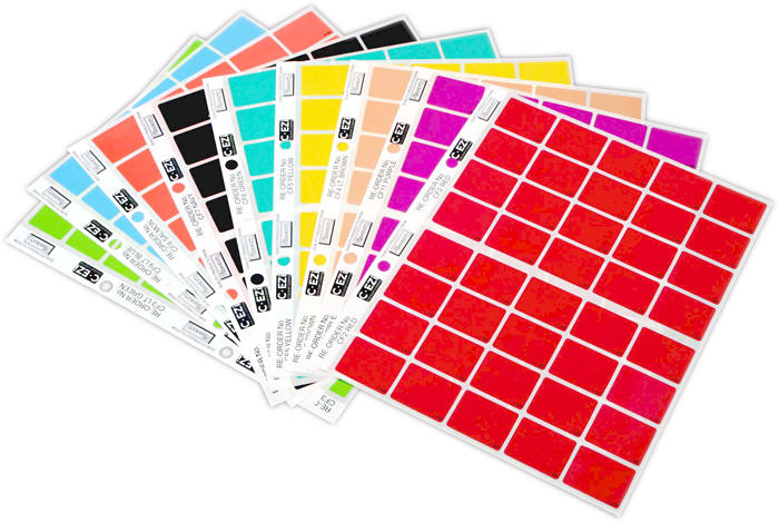 Filecorp C-Ezi Colour Flash Lateral Labels - Purple (24mm x 40)