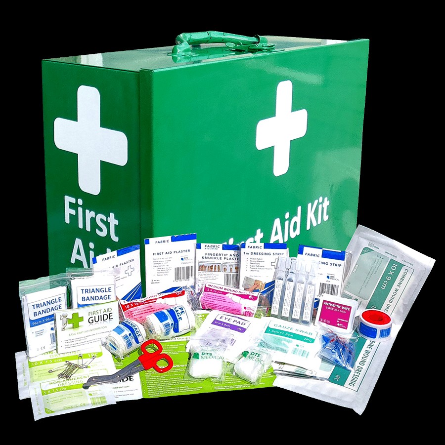 Dts Large Landscape Wall Mountable Workplace First Aid Kit 1-50 Person