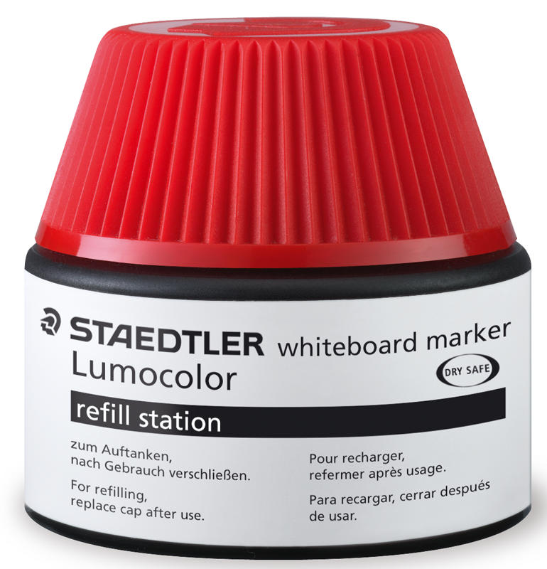 Staedtler Marker Refill Station Whiteboard Red