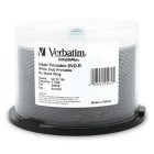 Verbatim DataLifePlus Inkjet Printable DVD-R 4.7 GB White Spindle 50Pk image